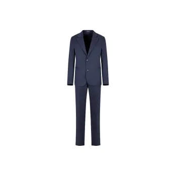 EMPORIO ARMANI Business Suits Men's Blue