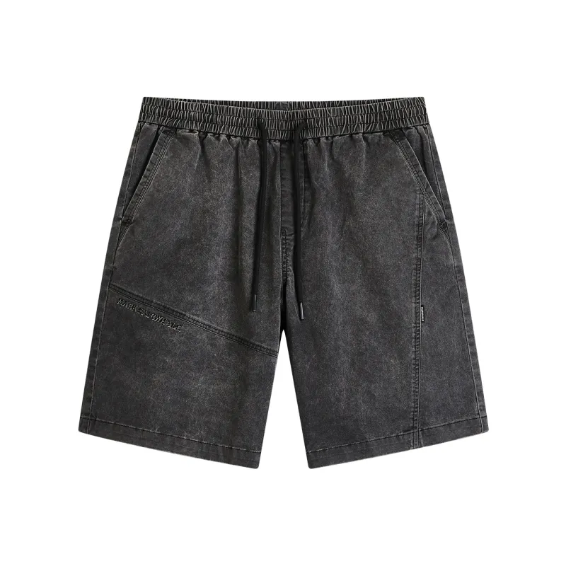 FAIRWHALE Casual Shorts Unisex Dark Gray-0