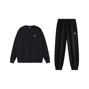 361° Sweatshirt Set Unisex Super Black