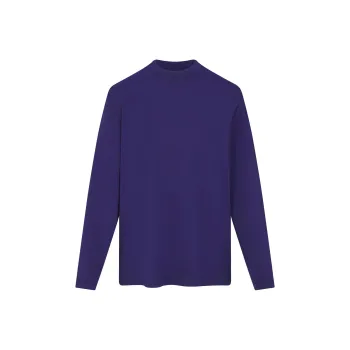SKIMS Drop Shoulder Sleeve T Shirt Women's CONCORD/Concord Purple