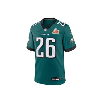 Nike Saquon Barkley Philadelphia Eagles Super Bowl Lix Men's Nike Nfl Game Jersey
