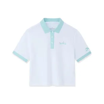Sesame Street X ANTA Life Collection Polo Shirts Women's Snowflake White
