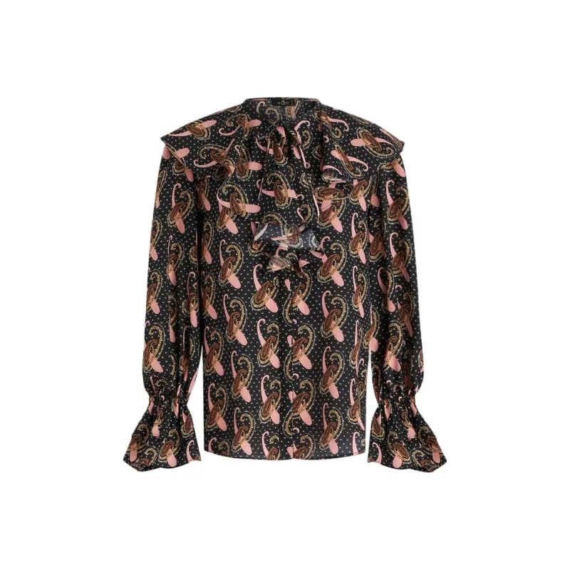 ETRO Paisley print Silk Blouse-0