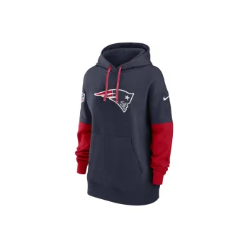 Nike New England Patriots Sideline Essential Women's Nike Nfl Pullover Hoodie