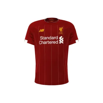 New Balance Liverpool FC Adult 2019 20 SS Home Shirt Soccer Jersey Men's Red