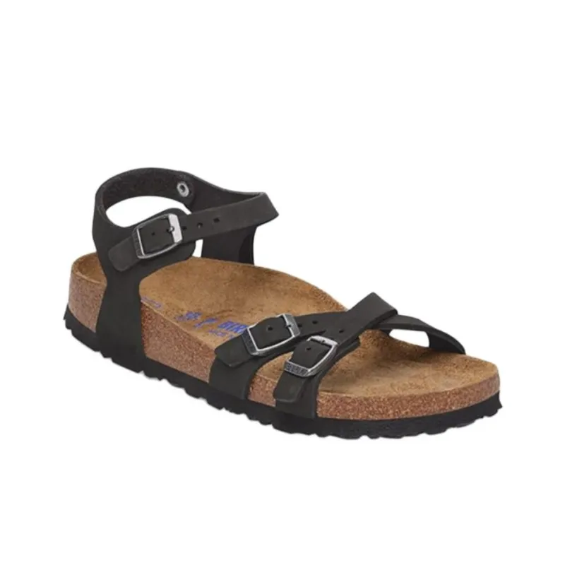 Birkenstock Kumba Beach Sandals Women's Black Narrow-2