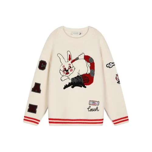 COACH x WHITE RABBIT FW22 Sweater Women's Beige