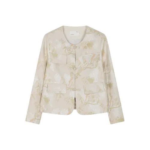 IHIMI Jackets Coats Women's Sunlit Gold