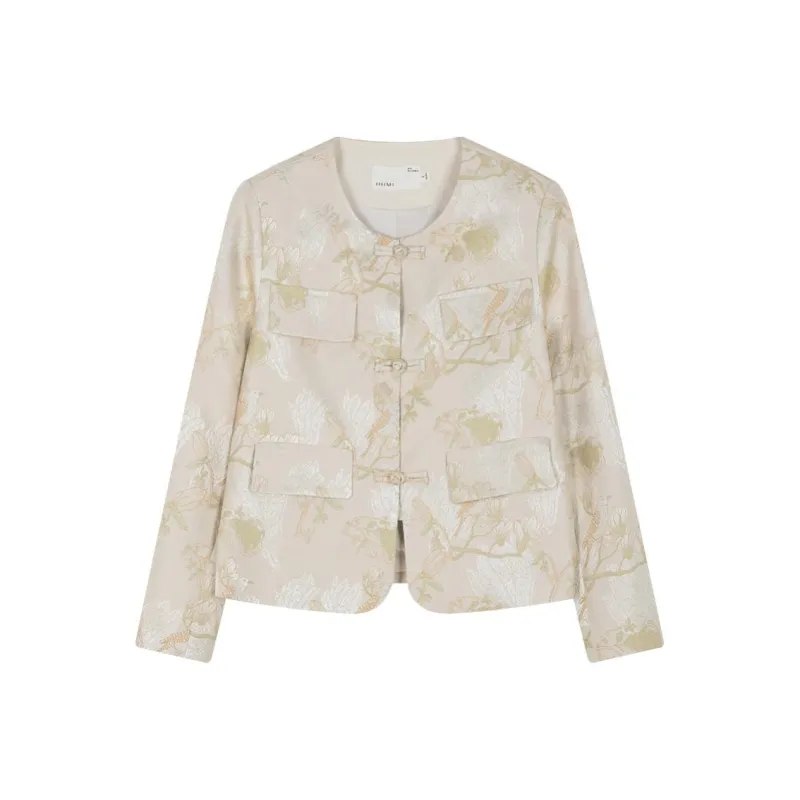 IHIMI Jackets Coats Women's Sunlit Gold-0