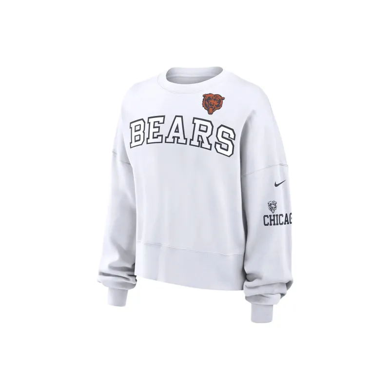 Nike NFLChicago Bears FW24 Sweatshirt Women's White-0