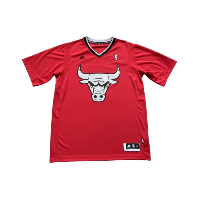 Adidas x NBA SWINGMAN Fan Edition Chicago Bulls Basketball Jersey Unisex Red-0