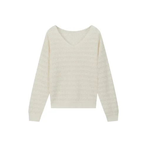 VIMLY Knitwear Women's Apricot