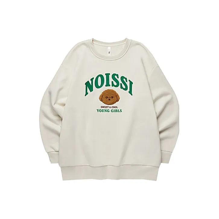 QIAODAN Sweatshirts Women's Cream White-0