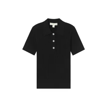 MICHAEL KORS Polo Shirts Women's Black