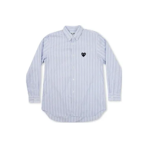 CDG Play Shirts Women's Light Blue