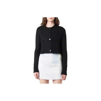 Acne Studios Knitted Cropped Cardigan