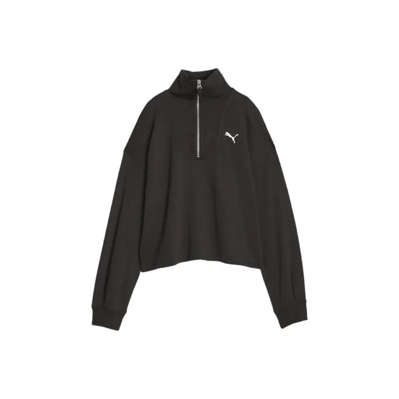 PUMA HER Sweatshirts Women's Black-0