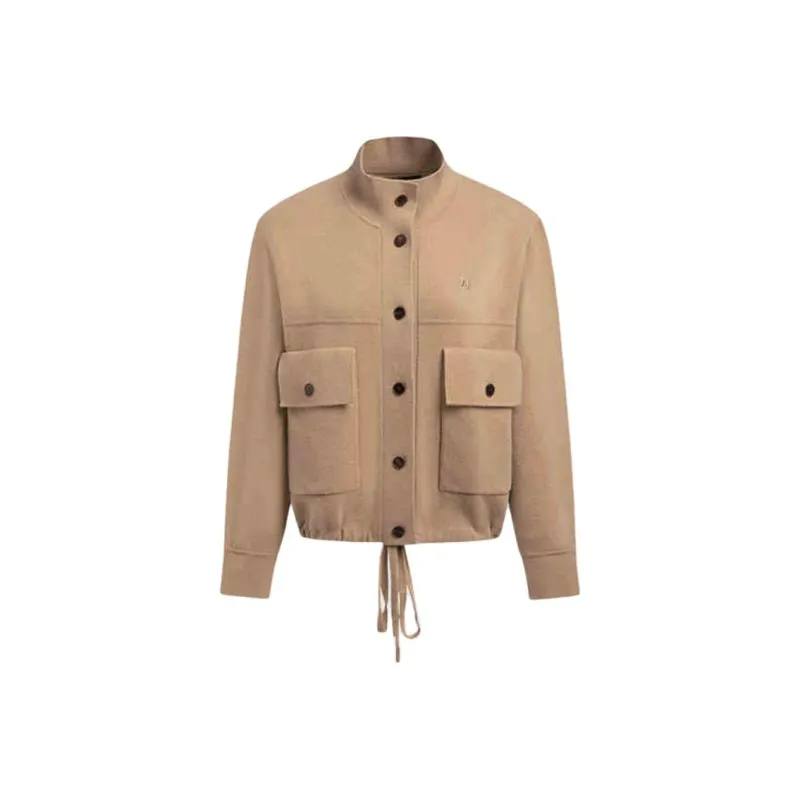 Hush Puppies Cardigan Women's Coffee Camel-0
