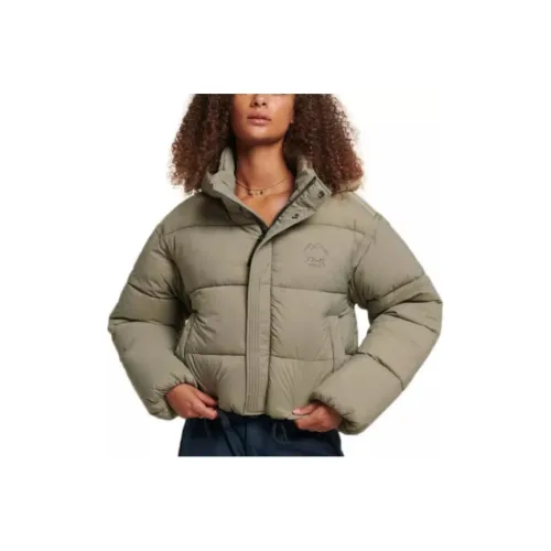 SUPERDRY Jackets Coats Women's Khaki