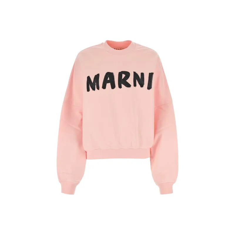 MARNI Logo Sweater 'Pink Gummy'-0
