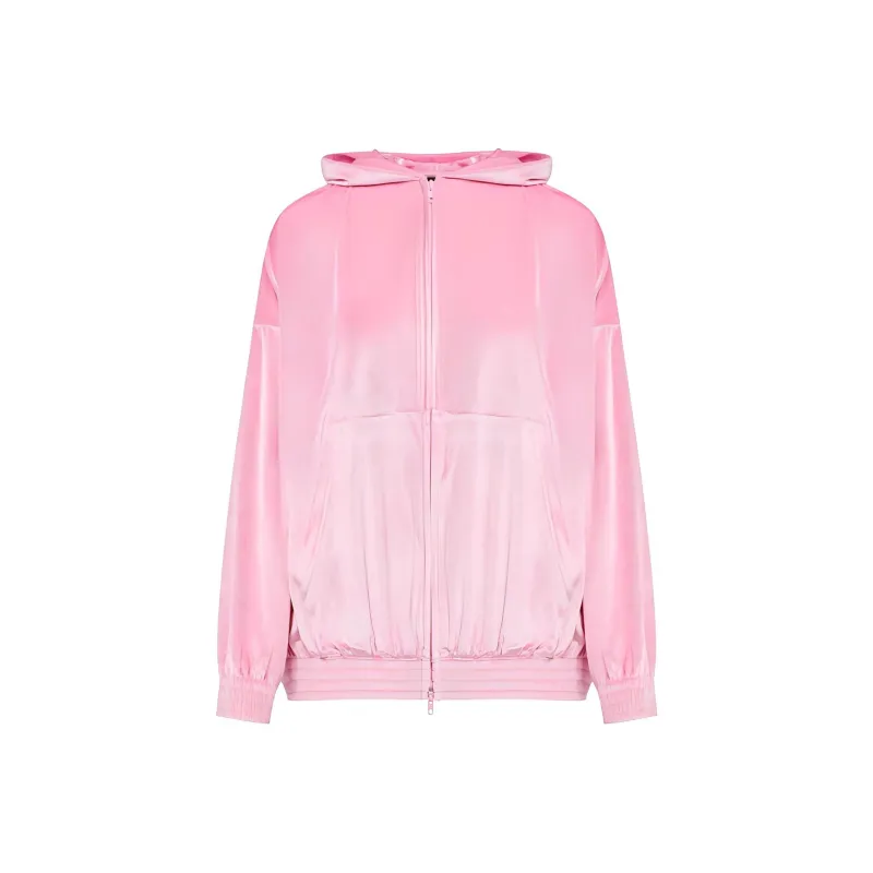 Balenciaga Bb Logo Zipped Hoodie-0