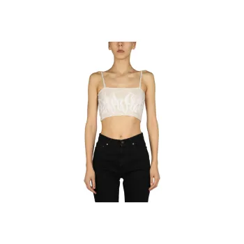 Vision Of Super Printed Cropped Top