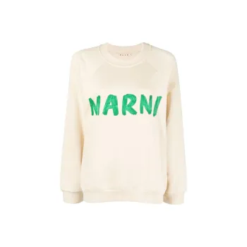 MARNI Logo Printed Crewneck Sweatshirt