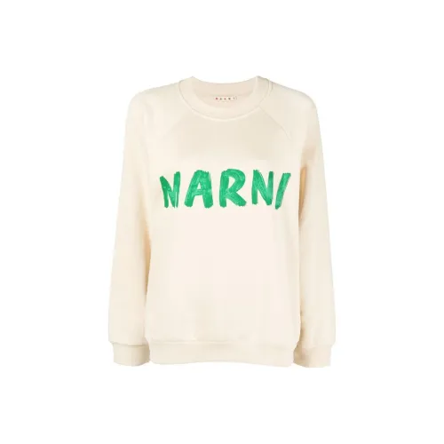 MARNI Logo Printed Crewneck Sweatshirt
