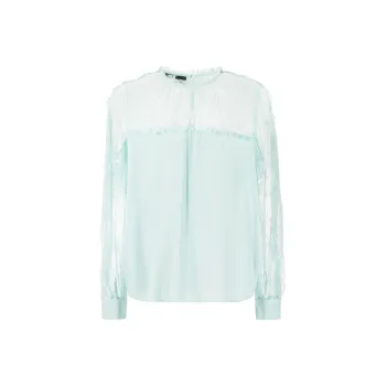 PINKO Lace panel Blouse