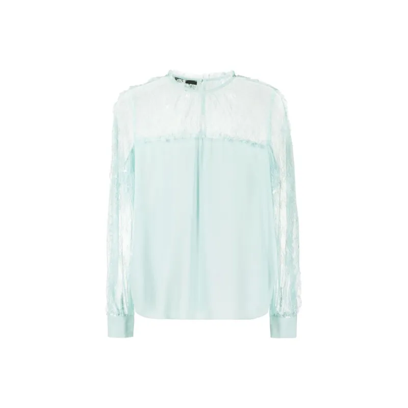 PINKO Lace panel Blouse-0