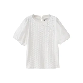 SHUIYUNJIAN Knitwear Women's Raw White