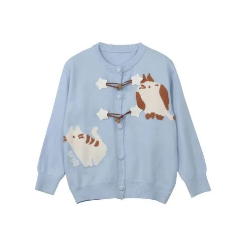 EOEI Knitwear Women's Blue
