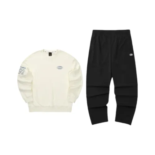 Skechers Sweatshirt Set Unisex Pure White