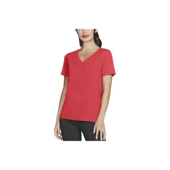 Skechers GO DRI Serene T-Shirt Women's Red
