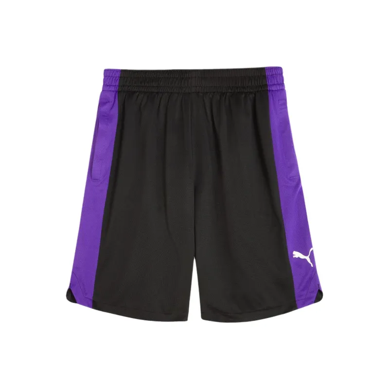 PUMA SHOTSHORT Basketball Shorts Men's Black Violet-0