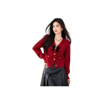 La Chapelle Knitwear Women's Red