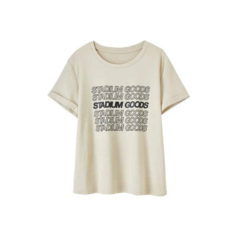 FANQIN T-Shirts Women's Apricot-0
