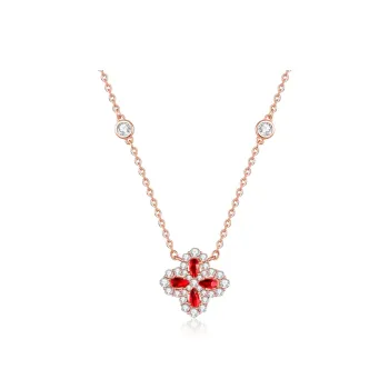 Treasure Flaws S999 Fine Silver Necklaces Women's