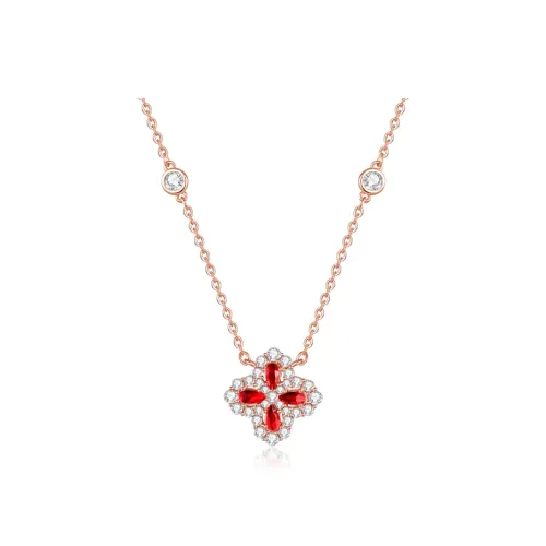Treasure Flaws S999 Fine Silver Necklaces Women's