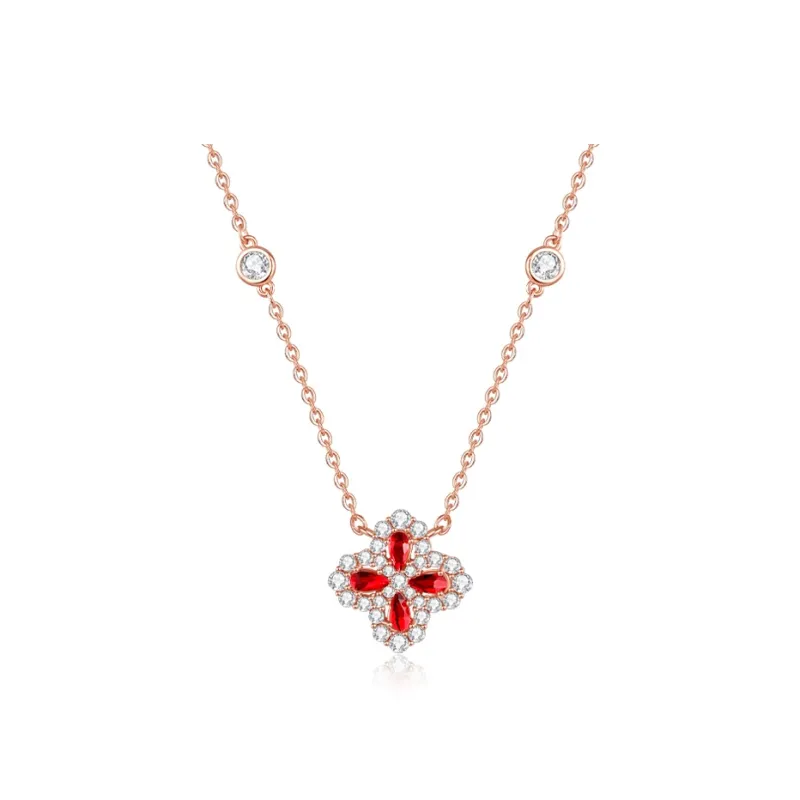 Treasure Flaws S999 Fine Silver Necklaces Women's-0