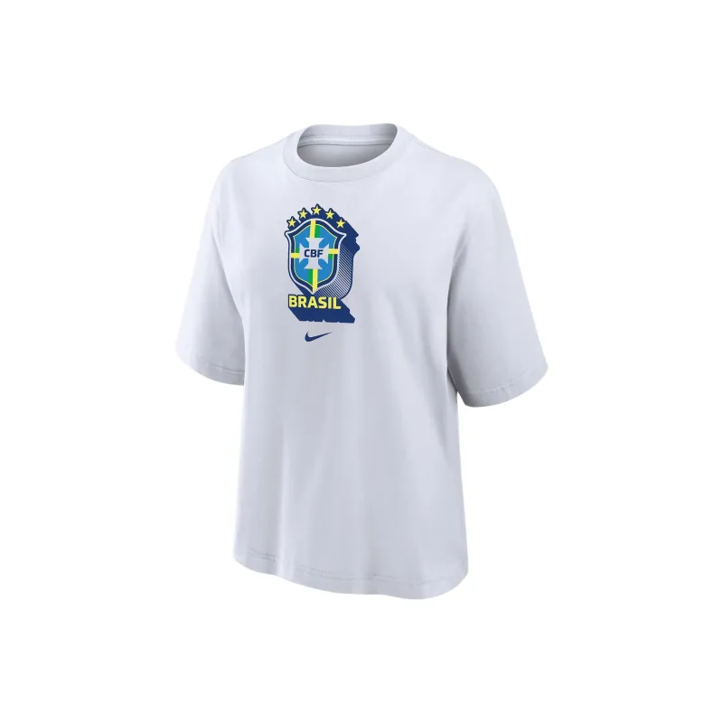 Nike Brazil Women's Nike Soccer Boxy T Shirt-0