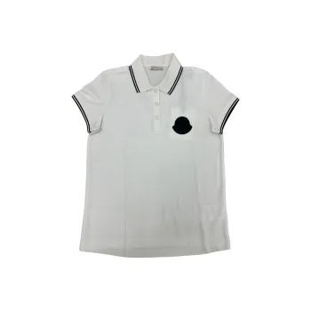 Moncler Polo Shirt Women's White