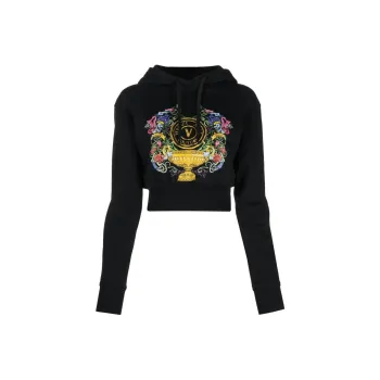 VERSACE JEANS COUTURE Sweatshirts Women's Black