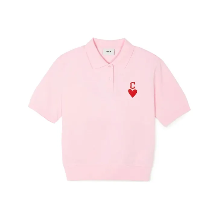 MLB Polo Shirts Women's Pink-0