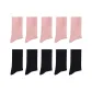 10 Pack (Pink 5+Black 5)