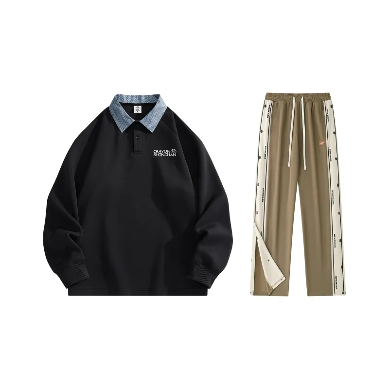 Crayon Shinchan Sweatshirt Set Unisex-12