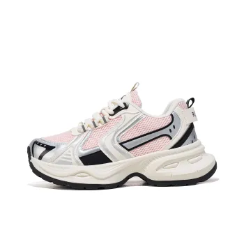 RENBEN Lightweight Height Increasing Low Top Chunky Sneakers Women's Pink