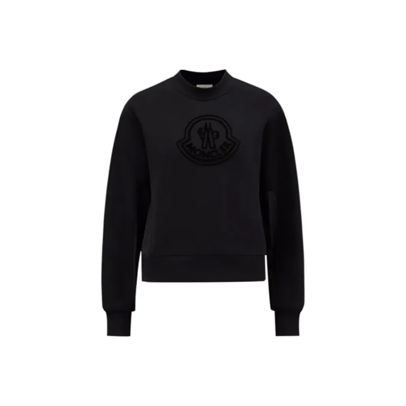 Moncler Sweatshirts Women's Star Diamond Black-0