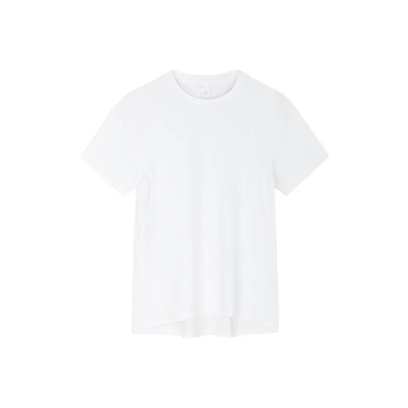 Anta Raglan Sleeve T Shirt Women's Papyrus White-0