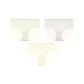 [3 Pack]Light Gray Green+Silver Gray+Cheese Yellow